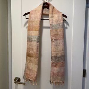 NEW - Japanese Hand Dyed & Woven Scarf